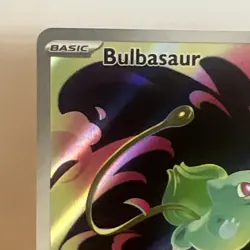 Pokemon Bulbasaur 133/132 Me01: Mega Evolution Illustration Rare Full Art Holo … - Image 3