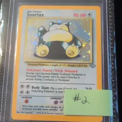 Pokemon TCG Snorlax Jungle 11/64 Holo Rare 1999 The Pokemon Company Basic 90HP - Image 3