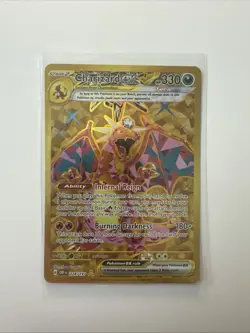 Pokemon Charizard ex 228/197 Obsidian Flames Hyper Rare Full Art Gold - Image 1