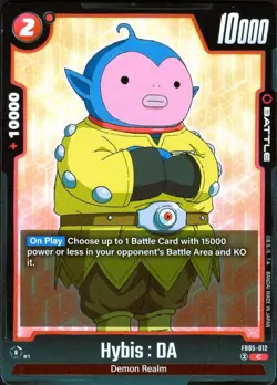 Dragon Ball Super Card Game Hybis: DA FB05-012 C Demon Realm | DBS TCG - Image 1