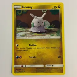 Goomy 94/145 Common Guardians Rising Pokemon Asako Ito Crochet Art Near Mint - Image 1