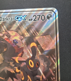 Pokemon TCG 2020 Jumbo Umbreon & Darkari GX SM241 Black Star Promo LP-NM - Image 4