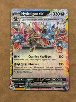 Hydreigon ex 119/191 Surging Sparks Double Rare Holo Pokemon TCG Card NM - Image 1