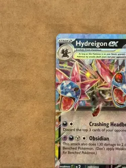 Hydreigon ex 119/191 Surging Sparks Double Rare Holo Pokemon TCG Card NM - Image 4
