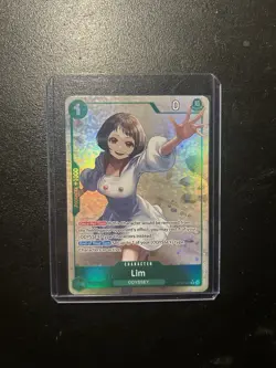 One Piece CCG Royal Blood Lim (Parallel) OP10 Rare Card - Image 1