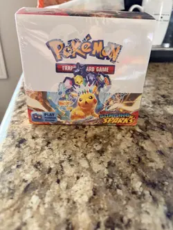 Scarlet & Violet Surging Sparks Booster Box (36 Packs) New, Sealed, Pokemon TCG - Image 1