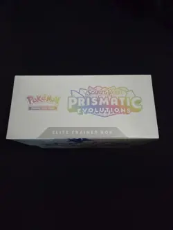 Pokemon TCG Scarlet & Violet Prismatic Evolutions Elite Trainer Box ETB - Image 2