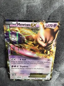 Pokemon Mewtwo EX 54/113 LTR Legendary Treasures LP - Image 5