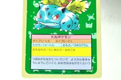 Pokemon card Ivysaur 002 Topsun Blue Back Nintendo Japanese 1995 Excellent - Image 3