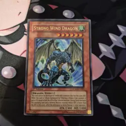 Yugioh Strong Wind Dragon RGBT-EN003 1st Edition Ultra Rare - LP - Image 1