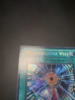 Yugioh! Niedertrachtige Welt Secret Rare - YMP1-DE008 Limitierte Auflage - DE - Image 2