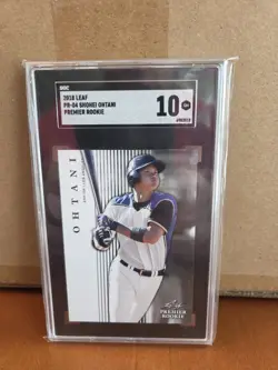 2018 Leaf Premier Rookie - Shohei Ohtani #PR-04 (RC) SGC 10 - Image 1