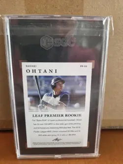 2018 Leaf Premier Rookie - Shohei Ohtani #PR-04 (RC) SGC 10 - Image 2