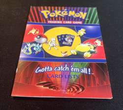 Pokemon TCG Card List- Base Set 1 & 2, Gym Challenge, Team Rocket - Unmarked - Image 2