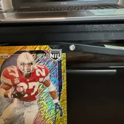 Eddie George 2024 Panini Prizm NIL Gold Shimmer Prizm /10 #1 Ohio State SSP - Image 2