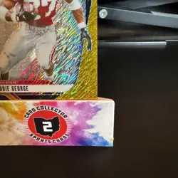 Eddie George 2024 Panini Prizm NIL Gold Shimmer Prizm /10 #1 Ohio State SSP - Image 5