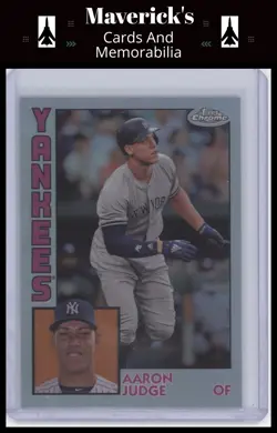 2019 Topps Chrome #84TC-1 Aaron Judge 1984 Topps Baseball 35th Anniversary - Image 1