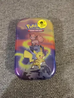 Pokemon TCG Kanto Power Mini Tin New Factory Sealed (Vulpix & Pikachu) - Image 1