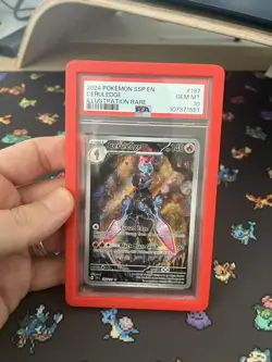 Ceruledge 197/191 PSA 10 - Surging Sparks - Pokemon TCG - GEM Mint - With Guard - Image 1