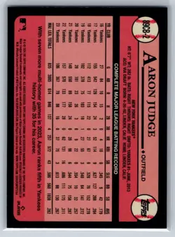 2024 Topps Chrome 1989 Topps #89CB-2 Aaron Judge New York Yankees - Image 2