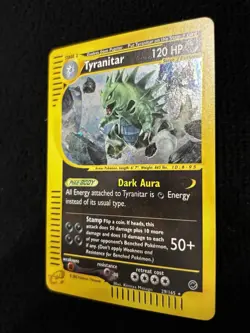 Tyranitar 029/165 Expedition Base Set Holo Ultra Rare Pokemon TCG Nintendo - Image 3