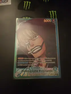 Donquixote Rosinante OP05-022 (Alternative Art) Leader English NM -One Piece TCG - Image 1