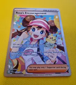 Pokemon TCG Rosa's Encouragement SIR 123/088 Perfect Order - Mint, Pack Fresh - Image 2