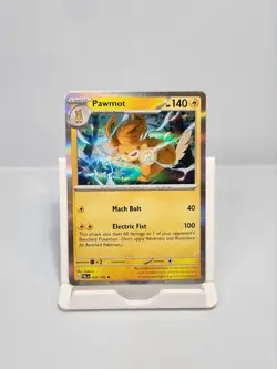 Pawmot 076/193 Holo Rare Paldea Evolved S&V Pokemon Card W/ Code - Image 2