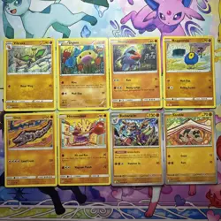 Tomokazu Komiya Fighting-type 8 Card Lot - Non-holo - Image 1