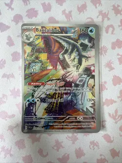 Pokemon Card Baxcalibur 210/193 Paldea Evolved Holo Illustration Rare NM - Image 1