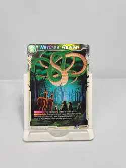 Nature's Revival Foil BT15-115 C Saiyan Showdown Dragon Ball Super Card Game - Image 1