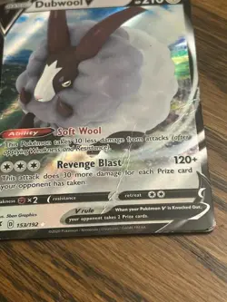 Pokemon 3 Card Ultra Rares Dubwool V / Eternatus V / Darkrai V - MP/HP - Image 3