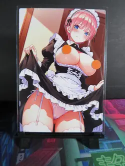 Ichika Nakano Quintuplets Custom Art Card NM Anime Sexy Waifu Collectible - Image 1
