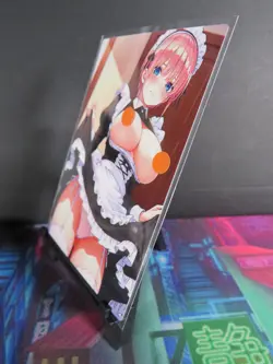 Ichika Nakano Quintuplets Custom Art Card NM Anime Sexy Waifu Collectible - Image 2
