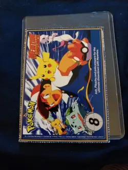 VTG Vintage POKEMON Pokemon TCG Hitmonlee #106 TRADING CARD Burger King Nintendo - Image 2