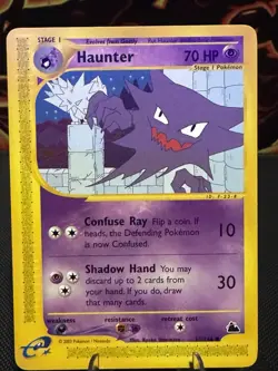 Pokemon TCG Haunter Card Skyridge 63/144 Non Holo - Image 1