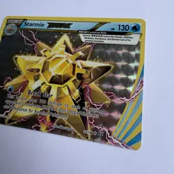 Pokemon TCG Starmie Break Evolutions Holo Card 32/108 Rare Pack Fresh / NM - Image 3
