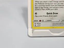 Eevee 11/12 Holo McDonald's Promos 2018 Collection S&M Pokemon Card - Image 4