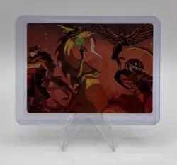 North Wind Avatar Art Card (Gold-Stamped) - Art Series: Teenage Mutant Ninja 32 - Image 1