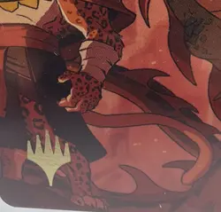 North Wind Avatar Art Card (Gold-Stamped) - Art Series: Teenage Mutant Ninja 32 - Image 2