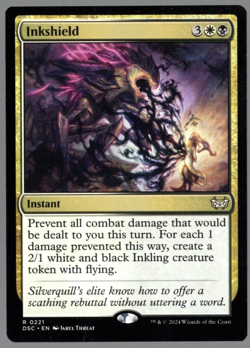 Inkshield 0221 Non Foil Rare Duskmourn MTG Near Mint - Image 1
