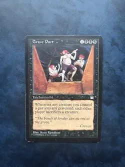 Magic the Gathering Grave Pact - Image 1