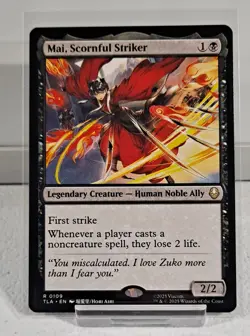 Magic The Gathering Mai, Scornful Striker Avatar: The Last Airbender Rare - Image 1