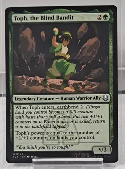 Magic The Gathering Toph, the Blind Bandit Avatar: The Last Airbender Uncommon - Image 1
