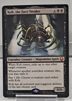 Magic The Gathering Koh, the Face Stealer Avatar: The Last Airbender Mythic - Image 1