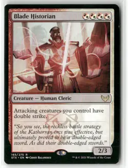 Blade Historian Regular R Promo Pack: Strixhaven 165 NM - Image 1