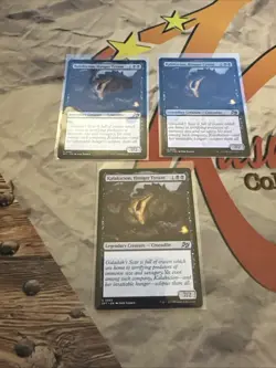 MTG Kalakscion, Hunger Tyrant Aetherdrift X3 W/ 2x Regular And 1x Foil #0093 - Image 1