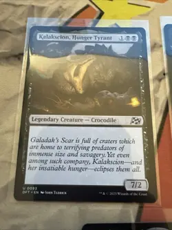 MTG Kalakscion, Hunger Tyrant Aetherdrift X3 W/ 2x Regular And 1x Foil #0093 - Image 2