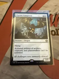MTG Clarion Conqueror Tarkir: Dragonstorm Regular #0005 - Image 1