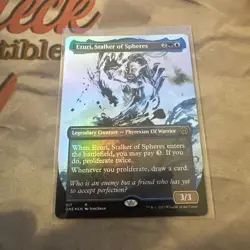 MTG Ezuri, Stalker of Spheres (Showcase) Phyrexia: All Will Be One Foil #317 - Image 1